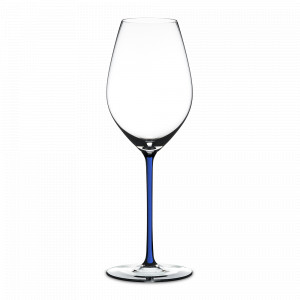 Хрустальный бокал для шампанского CHAMPAGNE WINE GLASS DARK BLUE, ручная работа, объем: 445 мл, высота: 25 см, материал: хрусталь, серия Fatto A Mano, RIEDEL, Австрия, Хрустальные бокалы для шампанского