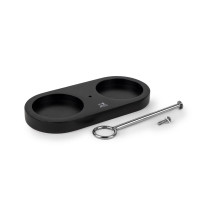 Подставка для мельниц с ручкой, 18.7 см, бамбук, черный, серия Linea, PEUGEOT, Франция_00820490055744779348.jpg