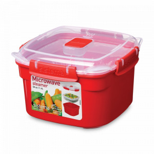 Контейнер , 1,4 л, пластик, красный, серия Microwave, SISTEMA, Новая Зеландия, Microwave SISTEMA