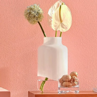 Ваза Магнолия, 32 см, хрустальное стекло, белый, NUDE GLASS, Турция_00820160060130894472.jpg