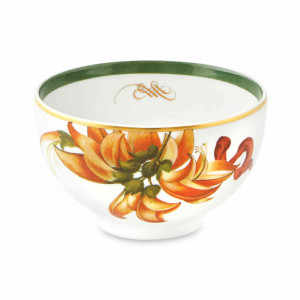 Салатник индивидуальный, 11 см, фарфор, декор, серия Amazonia, VISTA ALEGRE, Португалия, Салатники фарфоровые белые