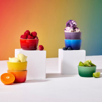 Набор из 6-ти рамекинов, 100 мл, каменная керамика, мультиколор, серия Rainbow, LE CREUSET, Франция_00823640066589881714.jpg