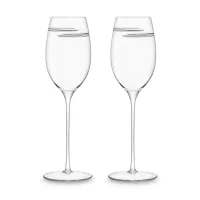Набор из 2-х бокалов для белого вина, 340 мл, стекло, серия Signature Verso, LSA International, Великобритания, 