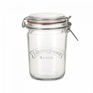 Банка для хранения, 18 см, 750 мл, стекло, сталь, серия Maison Jar, LIBERTY JONES, Китай, Банка для хранения с крышкой