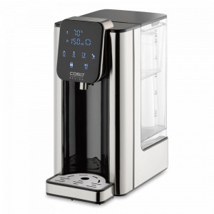 Диспенсер горячей воды, 2,7 л, нержавеющая сталь, пластик, стальной, черный, CASO, Германия, CASO (Германия)