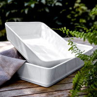 Блюдо прямоугольное для запекания White, 20.2 х 15.2 см, керамика, белый, серия Friso, COSTA NOVA, Португалия_00815340050559433342.jpg