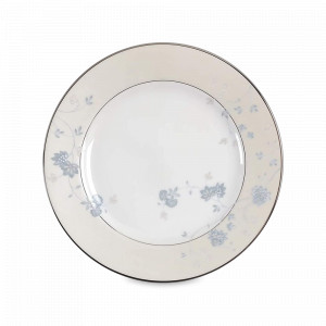 Блюдо круглое, 31 см, фарфор, белый, декор, серия Esprit Boudoir, MIKASA, США, Блюда сервировочные, менажницы