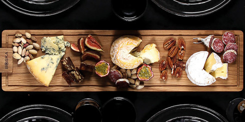 Блюда и доски для подачи сыра