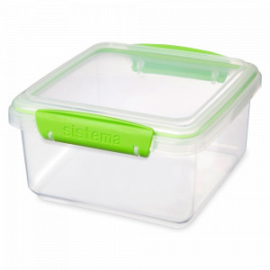 Контейнер герметичный, 1,2 л, пластик, зеленый, серия Fresh, SISTEMA, Новая Зеландия, SISTEMA (Новая Зеландия)