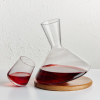 Декантер для вина Баланс, 1 л, хрусталь, NUDE GLASS, Турция_00815090047794643714.jpg