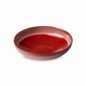 Салатник порционный Red, 16 см, каменная керамика, красный, серия Auberge, ROOMERS TABLEWARE, Нидерланды, Салатники из керамики