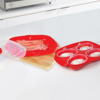 Контейнер для приготовления бекона в СВЧ, 950 мл, пластик, красный, серия Microwave, SISTEMA, Новая Зеландия_00804170067332493485.jpg