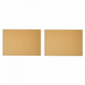 Набор из 2-х подстановочных прямоугольных салфеток, 33 х 48 см, пвх, золотистый, серия Shimmer, WO HOME, Германия, Салфетки подстановочные