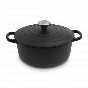 Кастрюля , 4,2 л, 24 см, чугун, черный, серия Matte Black, LE CREUSET, Франция, LE CREUSET (Франция)