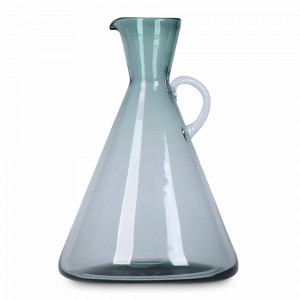 Ваза - бутыль, 31.5 см, стекло, зеленый, ROOMERS FURNITURE, Нидерланды, ROOMERS FURNITURE (Нидерланды)