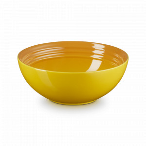 Салатник порционный, 650 мл, 16 см, каменная керамика, желтый, серия Nectar, LE CREUSET, Франция, Тарелки Le Creuset