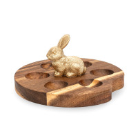 Блюдо пасхальное Кролик, 15 см, 6 ячеек, дерево, серия Easter, ANNA LAFARG, Китай_00822580081997547728.jpg