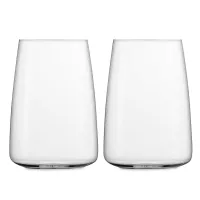 Набор стаканов для воды, ручная работа, объем 530 мл, 2 шт, серия Simplify, ZWIESEL GLAS, Германия, 