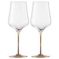 Набор бокалов для красного вина, 2 шт., цвет ножки-золотой, 620 мл, серия Ravi, EISCH, Германия