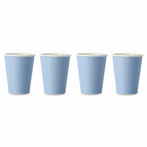 Набор из 4-х чайных стаканов, 320 мл, фарфор, голубой, серия Andy, VIVA Scandinavia, Дания, Стаканы VIVA SCANDINAVIA