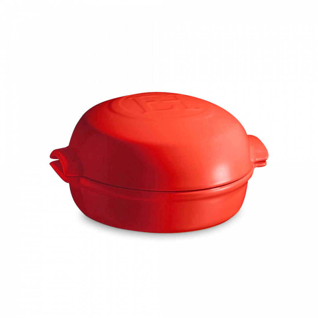 Форма для запекания с крышкой, 19,5 см, керамика, гранат, серия Cheese Baker, EMILE HENRY, Франция
