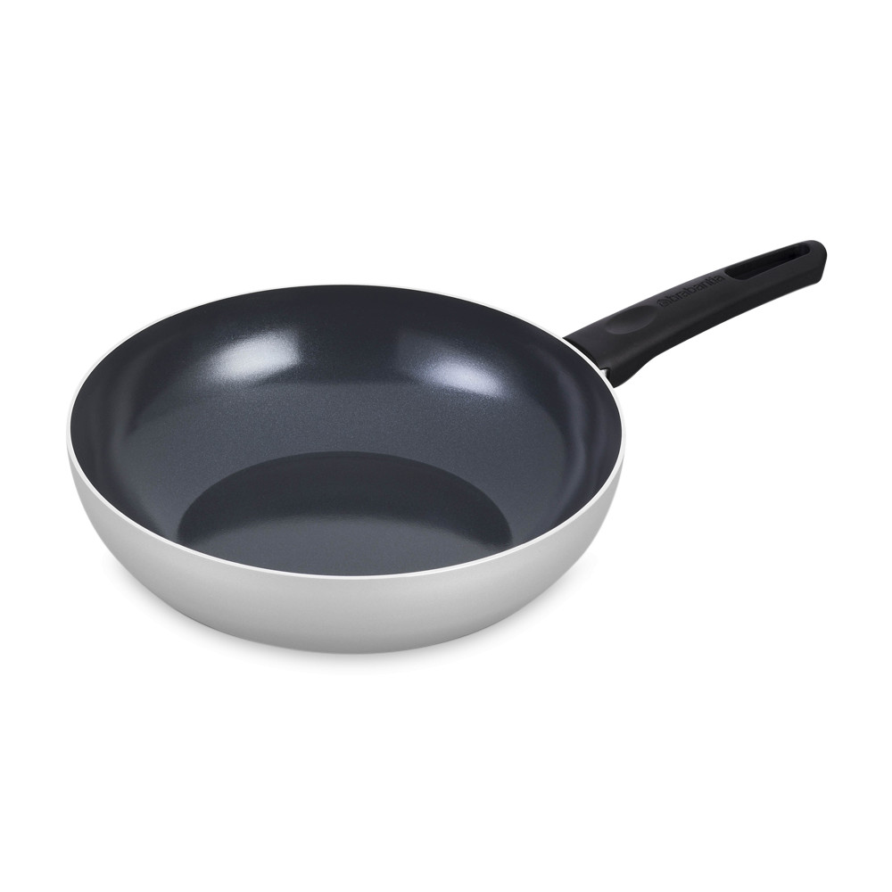 Вок Indu+, 28 см, алюминий, серый, BRABANTIA, Бельгия