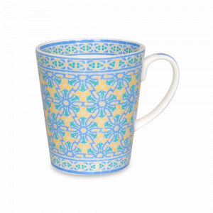 Кружка «Великолепный орнамент», 600 мл, фарфор, белый, декор, KOENITZ, Германия, Большие кружки