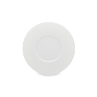 Блюдце для чайной чашки BLANC, 15.8 см, фарфор, белый, рельеф, серия Collection L, GUY DEGRENNE, Франция