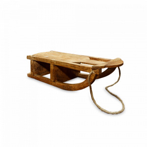 Декор настольный Сани, 62 см, дерево, ROOMERS FURNITURE, Нидерланды, Новогодний декор ROOMERS FURNITURE