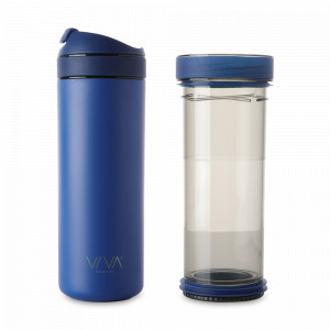 Термокружка Recharge, 460 мл, нержавеющая сталь, силикон, серия Anytime, VIVA Scandinavia, Дания, Скидка до -20% на Viva Scandinavia