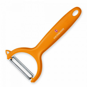 Овощечистка с двусторонним зубчатым лезвием, 14,5 см, VICTORINOX, Швейцария, Скидки до -25% на бренд VICTORINOX