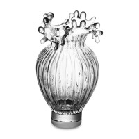 Ваза Роялти, 19.5 см, стекло, прозрачный, Rasteli, Бельгия