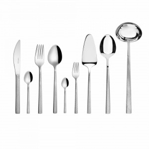 Набор столовых приборов на 12 персон, 75 предметов, серия Dakar, CRISTEMA, Португалия, Скидка до -25% на столовые приборы CRISTEMA