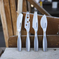 Набор ножей для сыра, 4 предмета, нержавеющая сталь, серия Монако+, BOSKA, Нидерланды_00802020060999119320.jpg