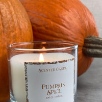 Свеча ароматическая «Pumpkin Spice», 40 часов горения, воск, стекло, серия Gifting, AMBIENTAIR, Испания_00820700047108065834.jpg