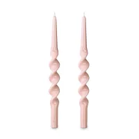 Набор из 2-х свечей, 35 см, розовый, серия Essential, TKANO, Китай, 