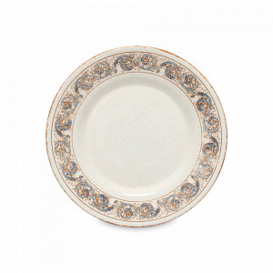 Тарелка обеденная Beige, blue, 28 см, керамика, бежевый, серия Poterie, COSTA NOVA, Португалия, Poterie COSTA NOVA