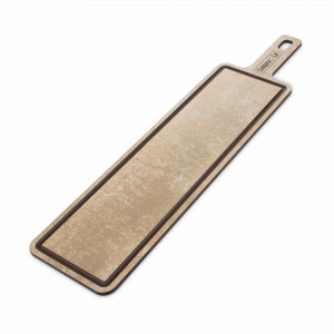 Доска композитная с желобом, для сервировки и подачи, 49х12см, порфир кремовый, серия ProFashion, ComposeEat, Россия, COMPOSE EAT (Россия)