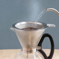 Кемекс с фильтром, 1.1 л, нержавеющая сталь, стекло, серия La Cafetiere, KITCHEN CRAFT, Великобритания_00817710055339836425.jpg
