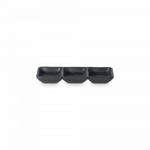 Менажница Ardosia, 17.5 х 6.7 см, керамика, черный, серия Roda, COSTA NOVA, Португалия, Менажницы керамические