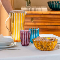 Салатник , биопластик, 25 см, желтый, серия Dolcevita, GUZZINI, Италия_00812820060085398877.jpg