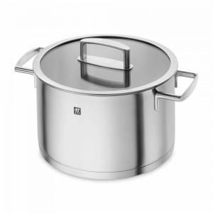 Кастрюля с крышкой, 6 л, 24 см, нержавеющая сталь 18/10, стальной, серия Vitality, ZWILLING J.A. HENCKELS, Германия, ZWILLING (Германия)