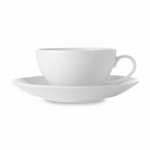 Чашка с блюдцем, 250 мл, фарфор, белый, серия Белая коллекция, MAXWELL WILLIAMS, Австралия, MAXWELL & WILLIAMS (Австралия)