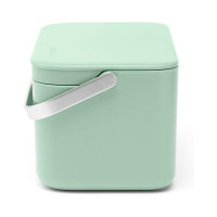 Контейнер для пищевых отходов, 22.1 х 12.7 х 10.7 см, пластик, мятный, серия Sink Side, BRABANTIA, Бельгия_00812680049878017774.jpg