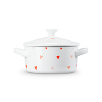 Кокот Hearts, 0,25 л, 10 см, керамика, белый, декор, серия White, LE CREUSET, Франция_00803920043134868685.jpg