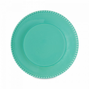 Тарелка закусочная, 19 см, фарфор, морская волна, серия Tiffany, EASY LIFE (R2S), Италия, Красивые тарелки для сервировки