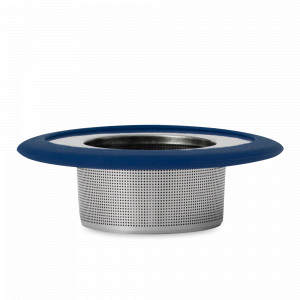 Ситечко для заваривания чая складное, 9,8 х 3 см, нержавеющая сталь, силикон, темно-синий, серия Infusion, VIVA Scandinavia, Дания, Ситечки для чая