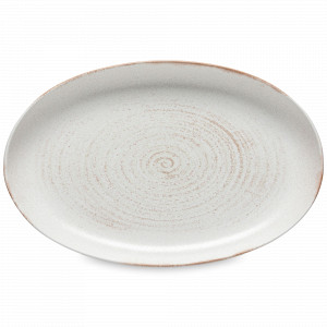 Блюдо овальное Cream, 41 х 26.3 см, керамика, кремовый, серия Vermont, COSTA NOVA, Португалия, Vermont (Casafina) COSTA NOVA