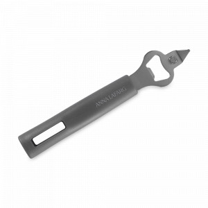 Открывалка для бутылок, 20 см, сталь/пластик, черный, серия Multi, ANNA LAFARG, Китай, Барные аксессуары для коктейлей