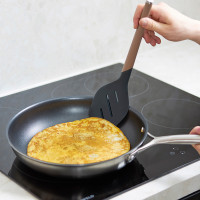 Лопатка с прорезями, 32 см, нейлон, силикон, коричневый, черный, серия SmartChef, SMART SOLUTIONS, Россия_00817550042345402217.jpg